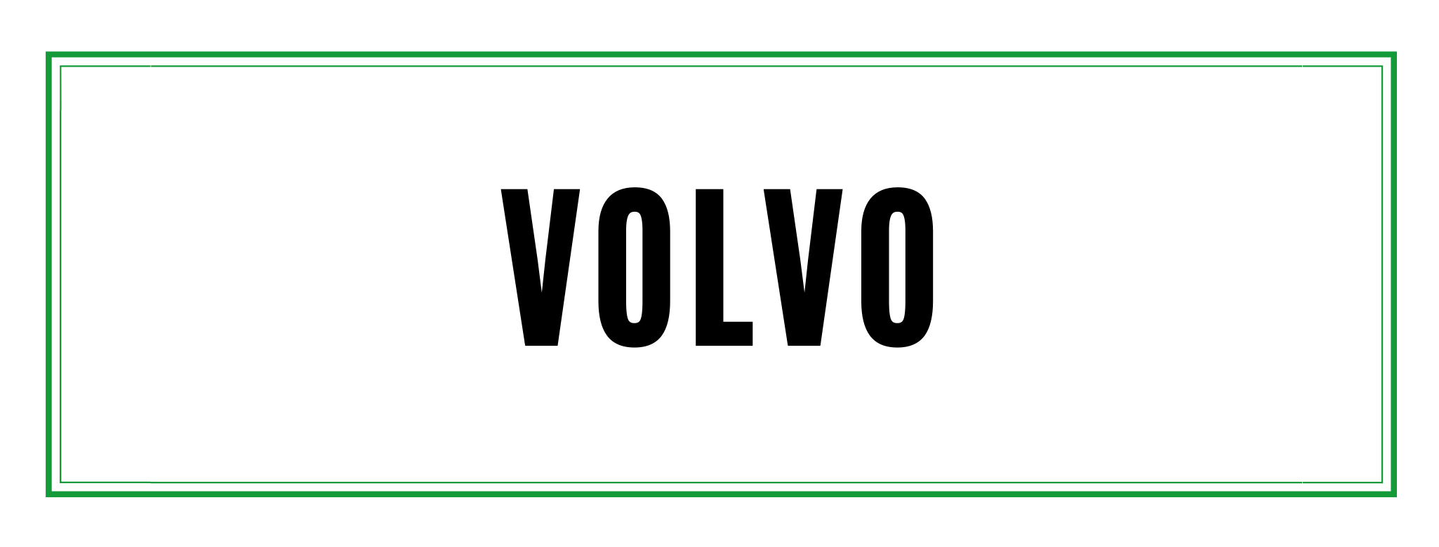 Volvo stickers