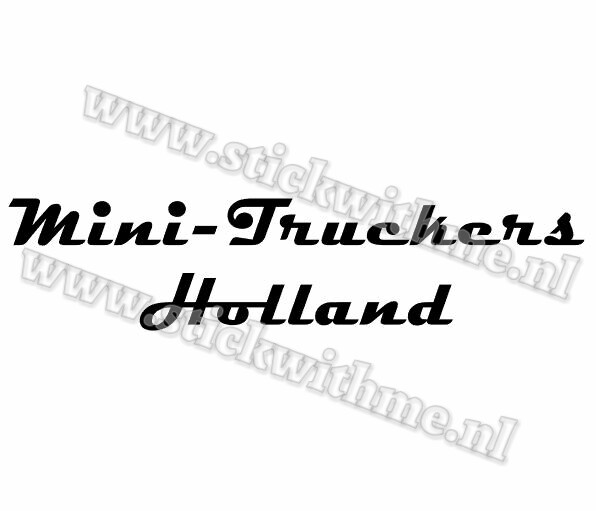 Mini-Truckers Holland Tekst