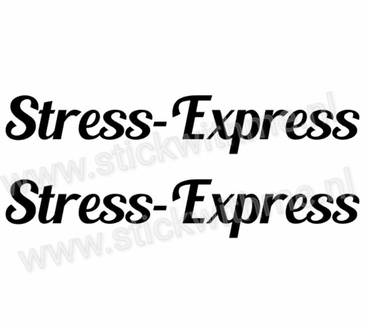 Stress-express - per 2 stuks