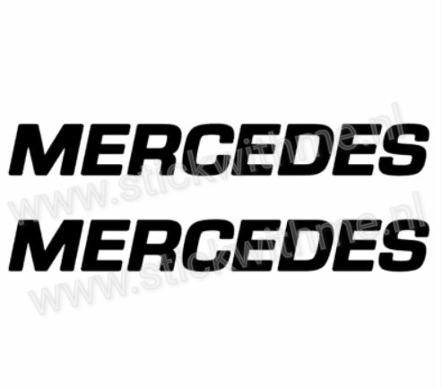 Mercedes - per 2 stuks