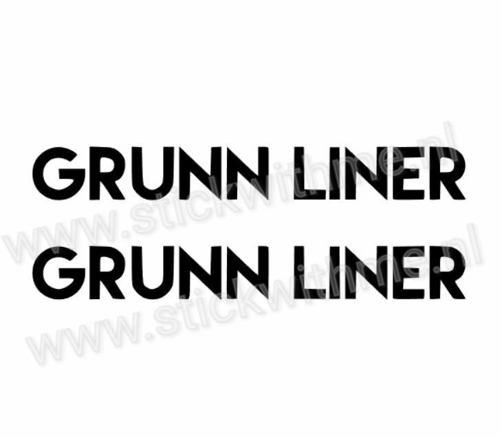 Grunn Liner - per 2 stuks