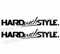 Hard with style - per 2 stuks