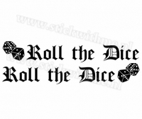 Roll the dice - per 2 stuks