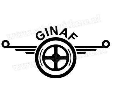 GINAF sticker Wings