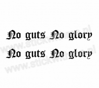 No guts no glory - per 2 stuks