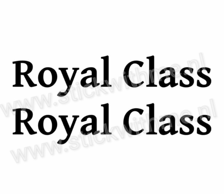 Royal Class - per 2 stuks