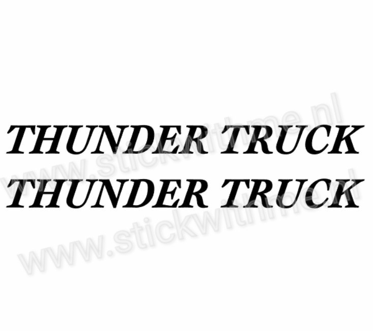 Thunder truck - per 2 stuks