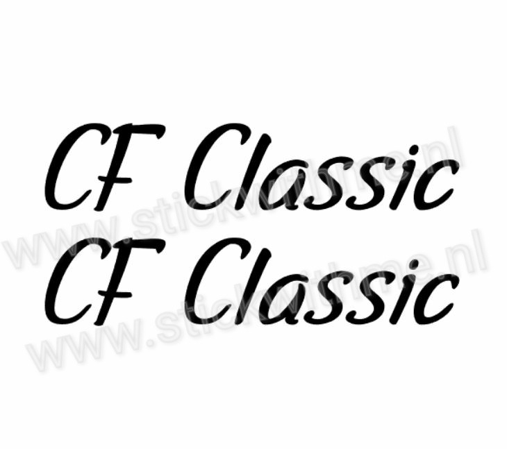 CF Classic - per 2 stuks