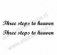 Three steps to heaven