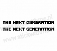 The next generation - per 2 stuks