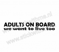 Adults on board