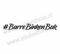 #BarreBinkenBak