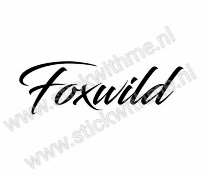 Foxwild ontwerp 2