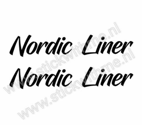 Nordic liner - Per 2 stuks