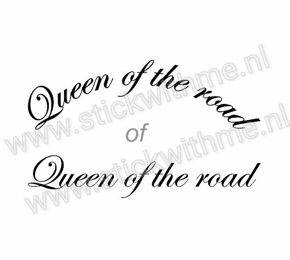 Queen of the road - per stuk