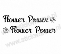Flower Power - per 2 stuks