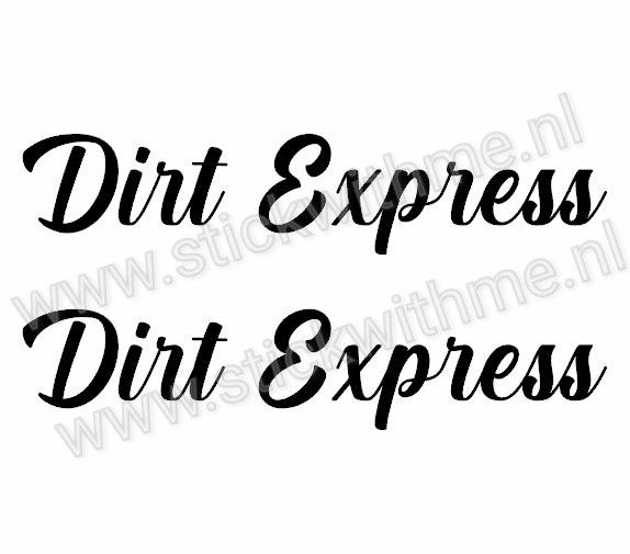 Dirt Express - per 2 stuks